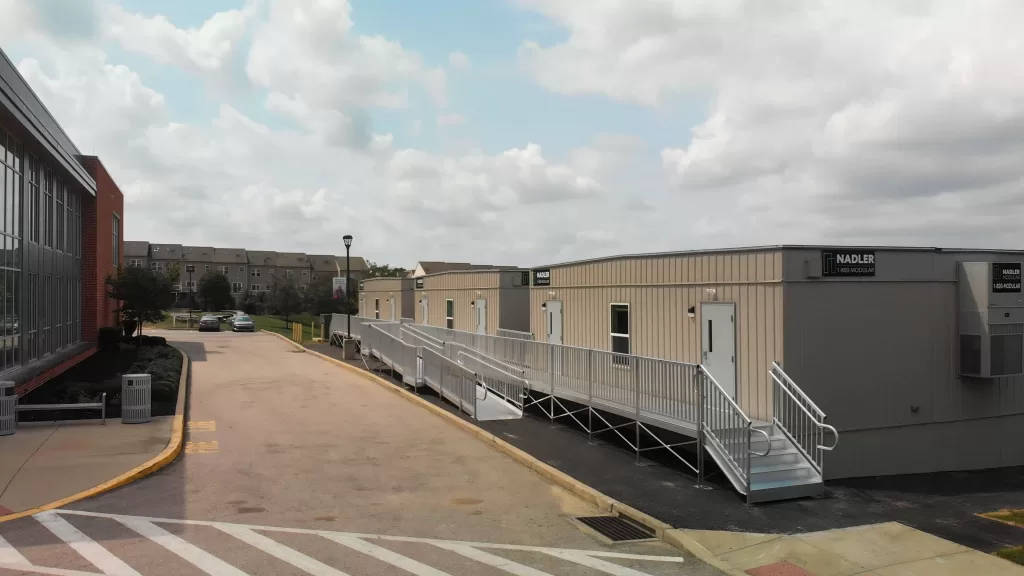 York County Day School featuring access ramps.